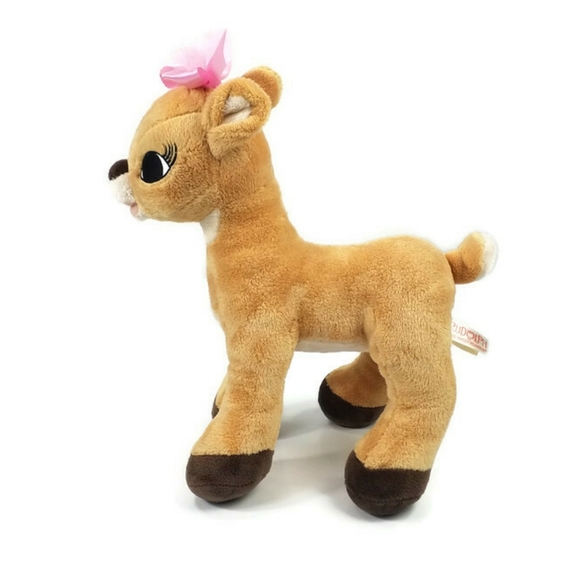Dan Dee Collectors Choice Stuffed Clarice Plush-Rudolph The Red Nose Reindeer - Picture 3 of 10